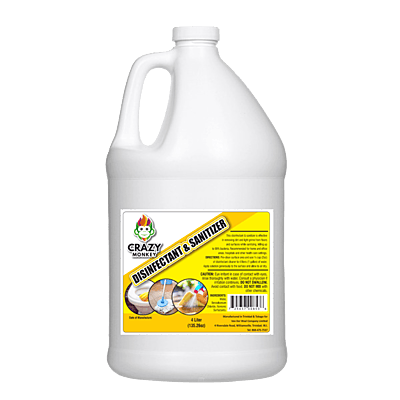 CRAZY MONKEY DISINFECTANT 4 LITER