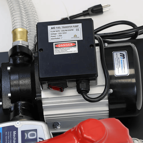 Macnaught M3 High Volume Diesel Pump with Auto Nozzle, 32 GPM